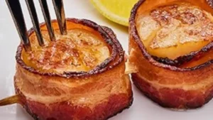 Bacon-Wrapped Sea Scallops