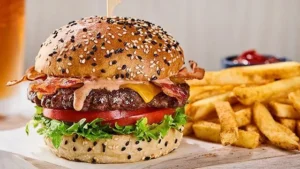 Bacon Cheeseburger**