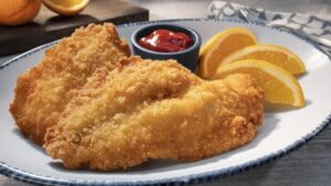 golden fried fish