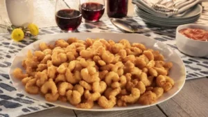 crunchy popcorn shrimp platter